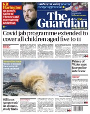 The Guardian (UK) Newspaper Front Page for 17 February 2022