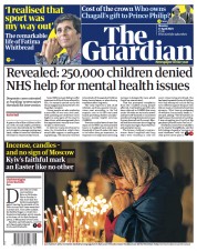 The Guardian (UK) Newspaper Front Page for 17 April 2023