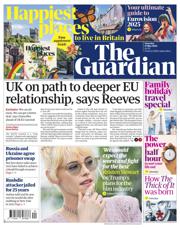 The Guardian front page for 17 May 2025