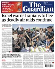 The Guardian front page for 17 June 2025