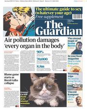 The Guardian (UK) Newspaper Front Page for 18 May 2019
