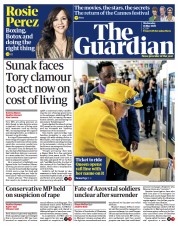 The Guardian (UK) Newspaper Front Page for 18 May 2022