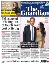 The Guardian (UK) Newspaper Front Page for 18 May 2023