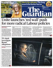 The Guardian (UK) Newspaper Front Page for 18 September 2023