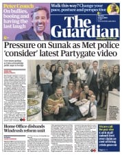 The Guardian (UK) Newspaper Front Page for 19 June 2023