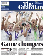 The Guardian (UK) Newspaper Front Page for 1 August 2022