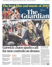 The Guardian (UK) Newspaper Front Page for 21 December 2018