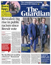 The Guardian (UK) Newspaper Front Page for 21 May 2019