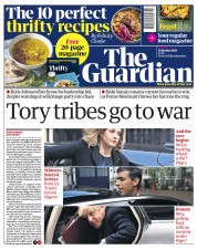 The Guardian (UK) Newspaper Front Page for 22 October 2022