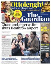 The Guardian front page for 22 March 2025