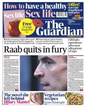The Guardian (UK) Newspaper Front Page for 22 April 2023