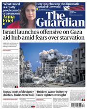 The Guardian front page for 22 July 2025