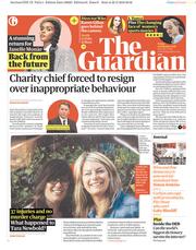 The Guardian (UK) Newspaper Front Page for 23 February 2018