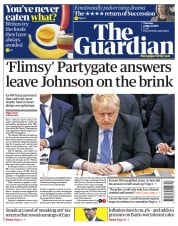 The Guardian front page for 23 March 2023