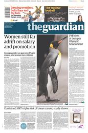 The Guardian (UK) Newspaper Front Page for 23 August 2016