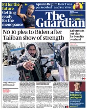 The Guardian (UK) Newspaper Front Page for 23 August 2021