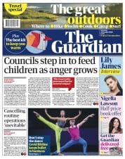 The Guardian (UK) Newspaper Front Page for 24 October 2020