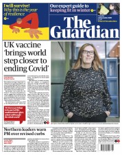 The Guardian (UK) Newspaper Front Page for 24 November 2020