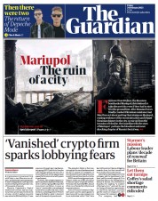 The Guardian (UK) Newspaper Front Page for 24 February 2023