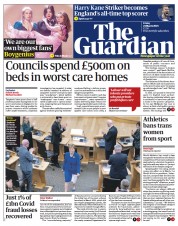 The Guardian (UK) Newspaper Front Page for 24 March 2023