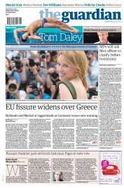 The Guardian (UK) Newspaper Front Page for 24 May 2012