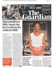 The Guardian (UK) Newspaper Front Page for 24 May 2018