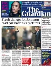 The Guardian front page for 24 May 2022