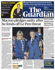 The Guardian (UK) Newspaper Front Page for 25 April 2022