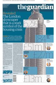 The Guardian (UK) Newspaper Front Page for 25 May 2016