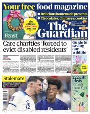 The Guardian (UK) Newspaper Front Page for 26 November 2022