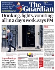 The Guardian (UK) Newspaper Front Page for 26 May 2022