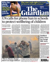 The Guardian (UK) Newspaper Front Page for 26 July 2023