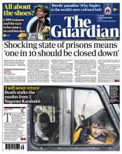 The Guardian front page for 26 September 2023