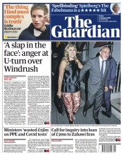 The Guardian (UK) Newspaper Front Page for 27 January 2023