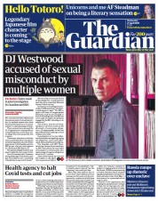 The Guardian (UK) Newspaper Front Page for 27 April 2022