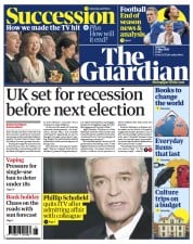 The Guardian front page for 27 May 2023