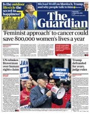 The Guardian front page for 27 September 2023