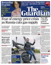 The Guardian (UK) Newspaper Front Page for 28 April 2022