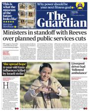 The Guardian front page for 28 May 2025