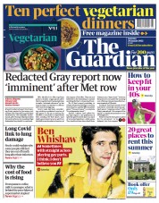 The Guardian (UK) Newspaper Front Page for 29 January 2022