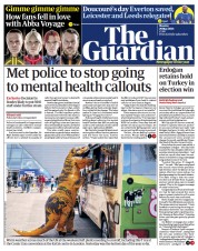 The Guardian front page for 29 May 2023