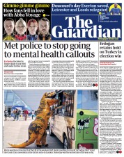 The Guardian (UK) Newspaper Front Page for 29 May 2023