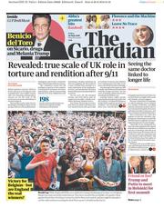 The Guardian (UK) Newspaper Front Page for 29 June 2018