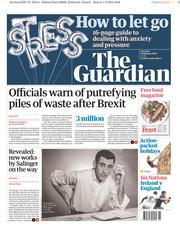 The Guardian (UK) Newspaper Front Page for 2 February 2019