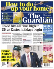 The Guardian (UK) Newspaper Front Page for 2 April 2022