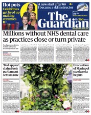 The Guardian (UK) Newspaper Front Page for 2 May 2022