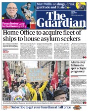 The Guardian (UK) Newspaper Front Page for 2 May 2023