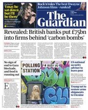 The Guardian front page for 2 May 2025