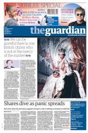The Guardian Newspaper Front Page (UK) for 2 June 2012