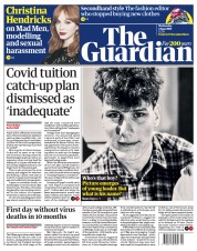 The Guardian (UK) Newspaper Front Page for 2 June 2021